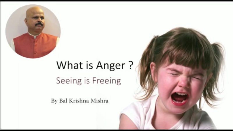 What Is Anger? Seeing Is Freeing By Yogi Balkrishna