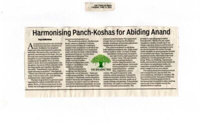 Harmonising Panch-Koshas for Abiding Anand