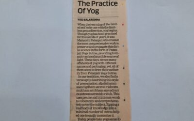 The Practice of Yog