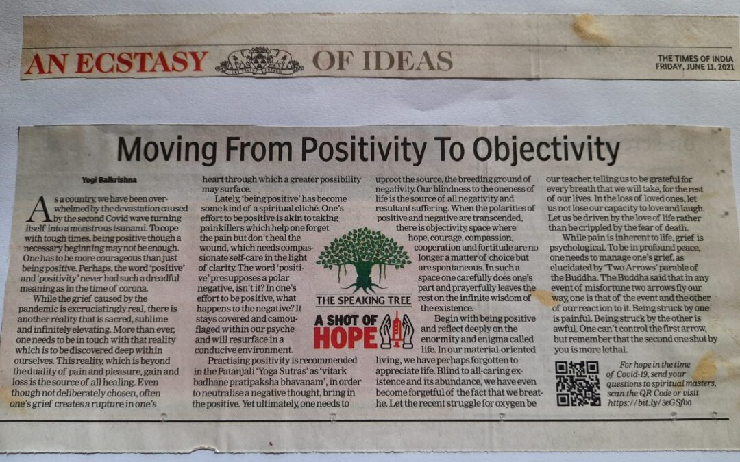 Moving from positivity to objectivity